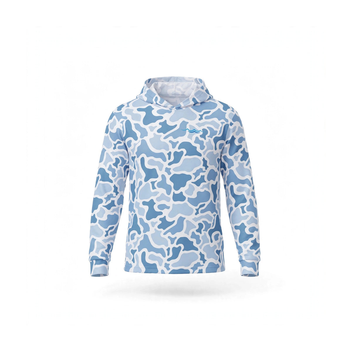 Yuppie Life™ Blue Duck Camo Hoodie