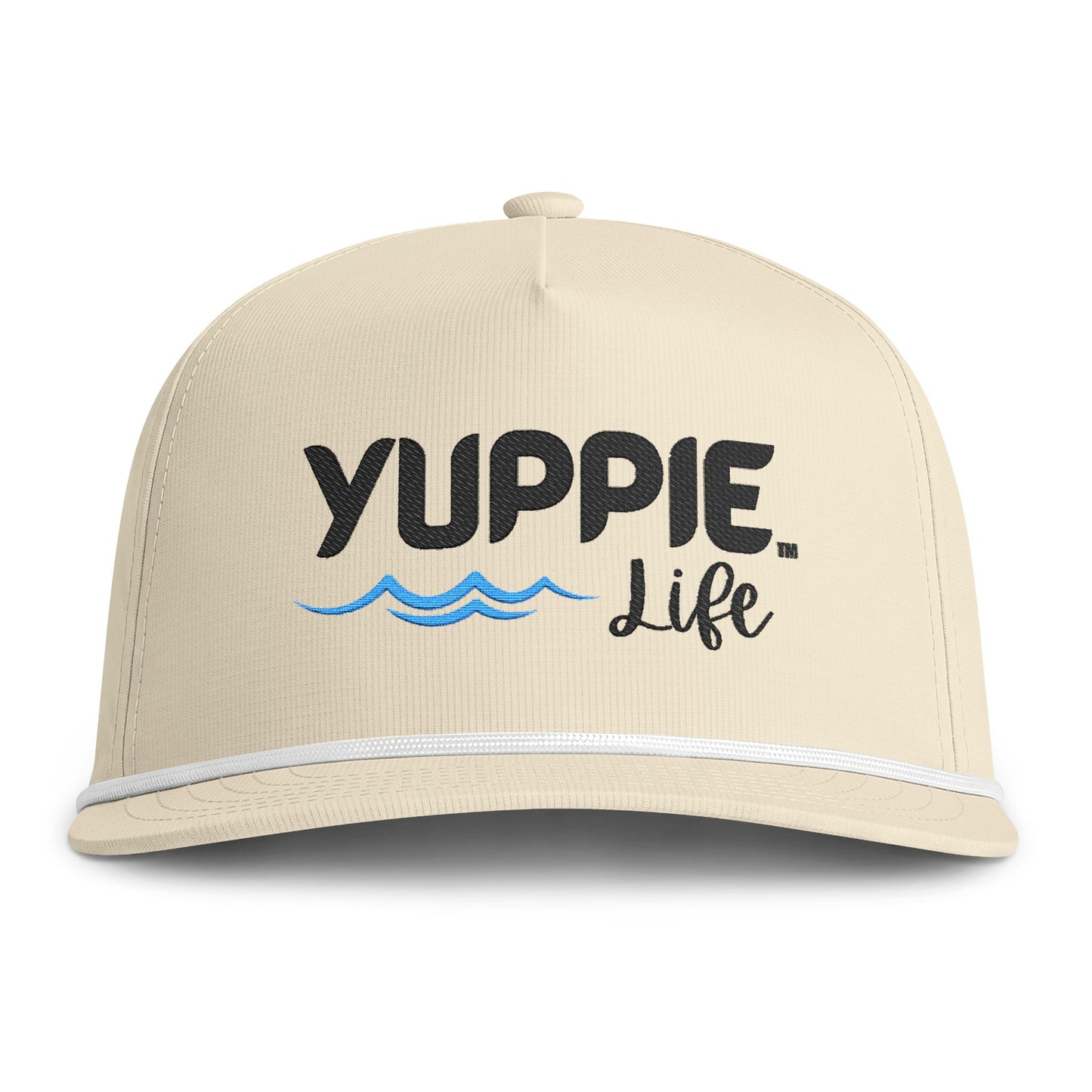 Yuppie Life™ Embroidered Vintage Rope Cap