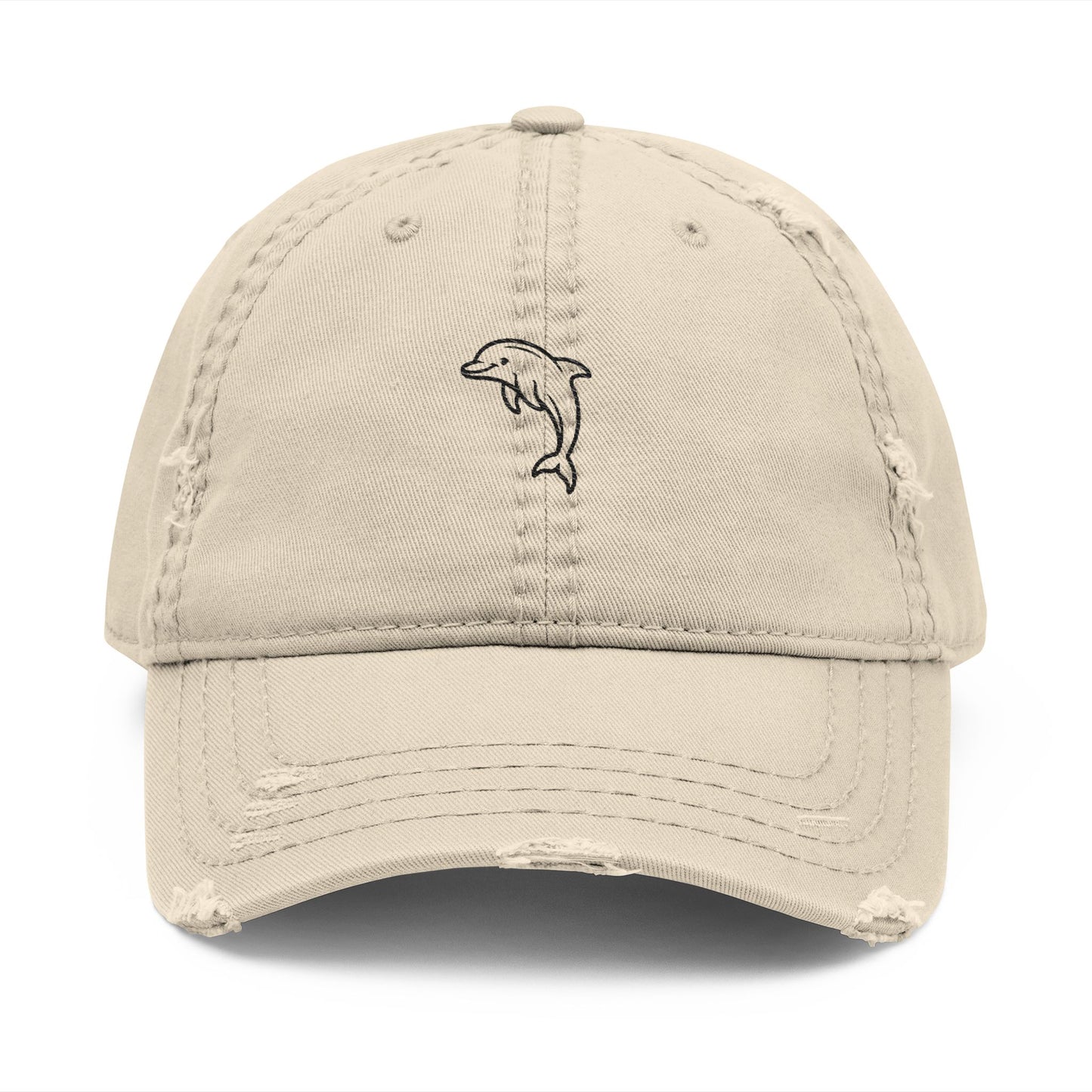 Yuppie™ Distressed Embroidered Hat