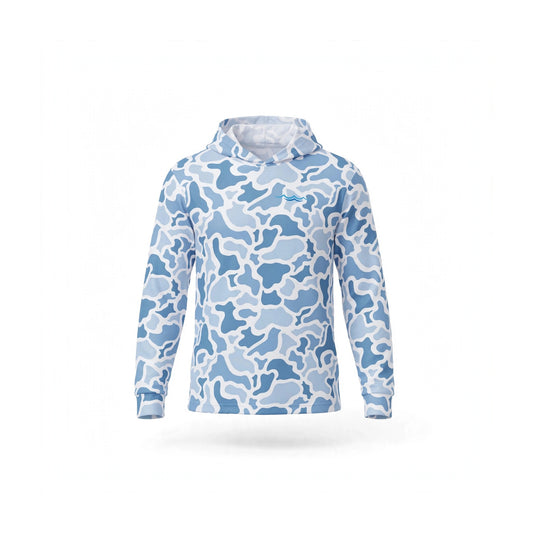 Yuppie Life™ Blue Duck Camo Hoodie