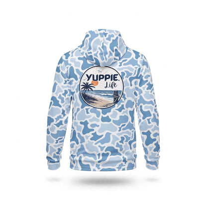 Yuppie Life™ Blue Duck Camo Hoodie