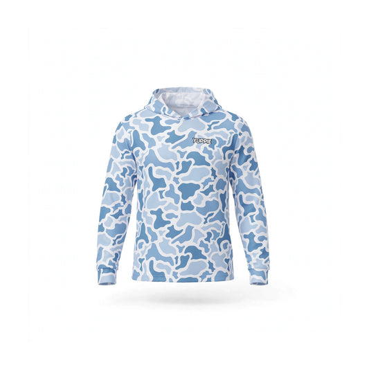Yuppie Duckie™ Blue Duck Camo Hoodie