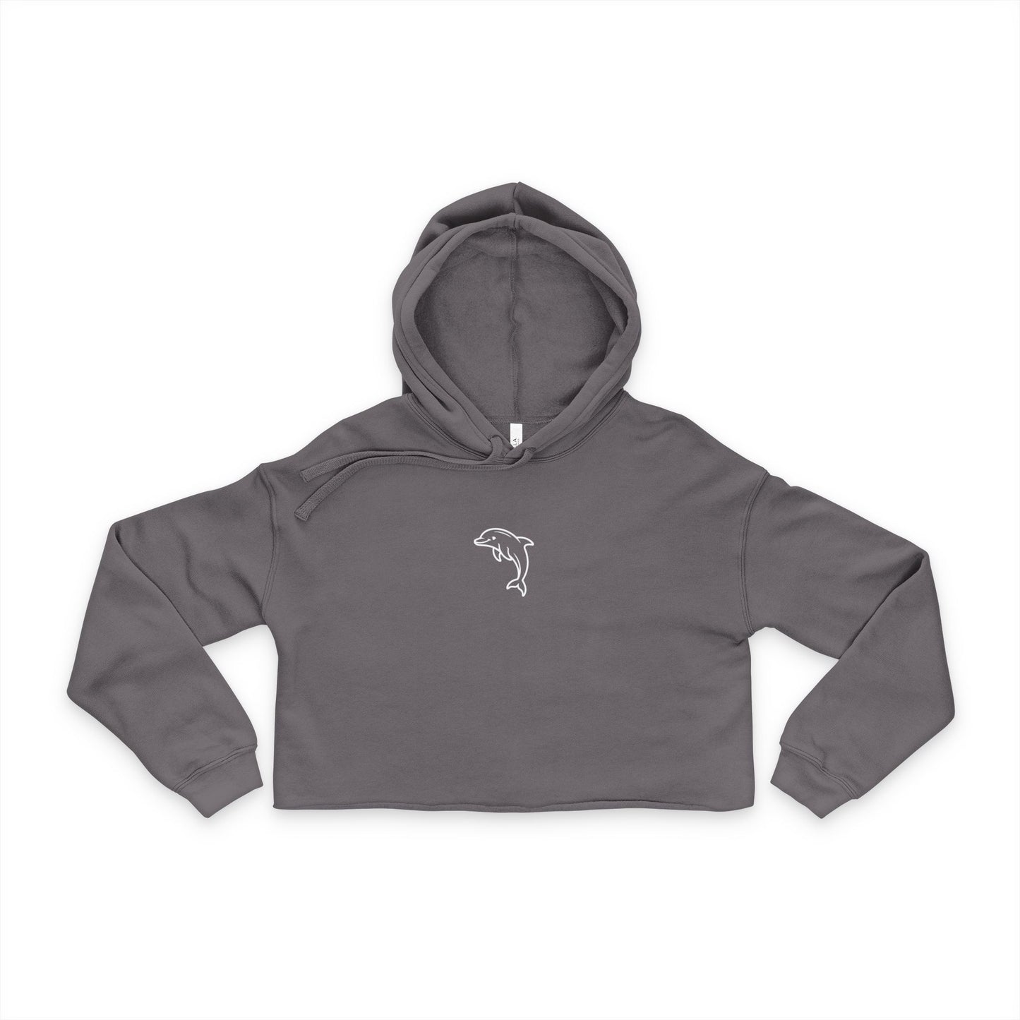 Yuppie Life™ Dolphin Cropped Hoodie