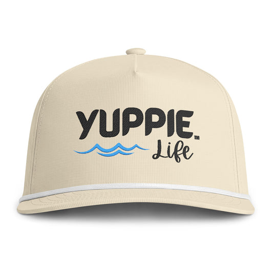 Yuppie Life™ Embroidered Vintage Rope Cap