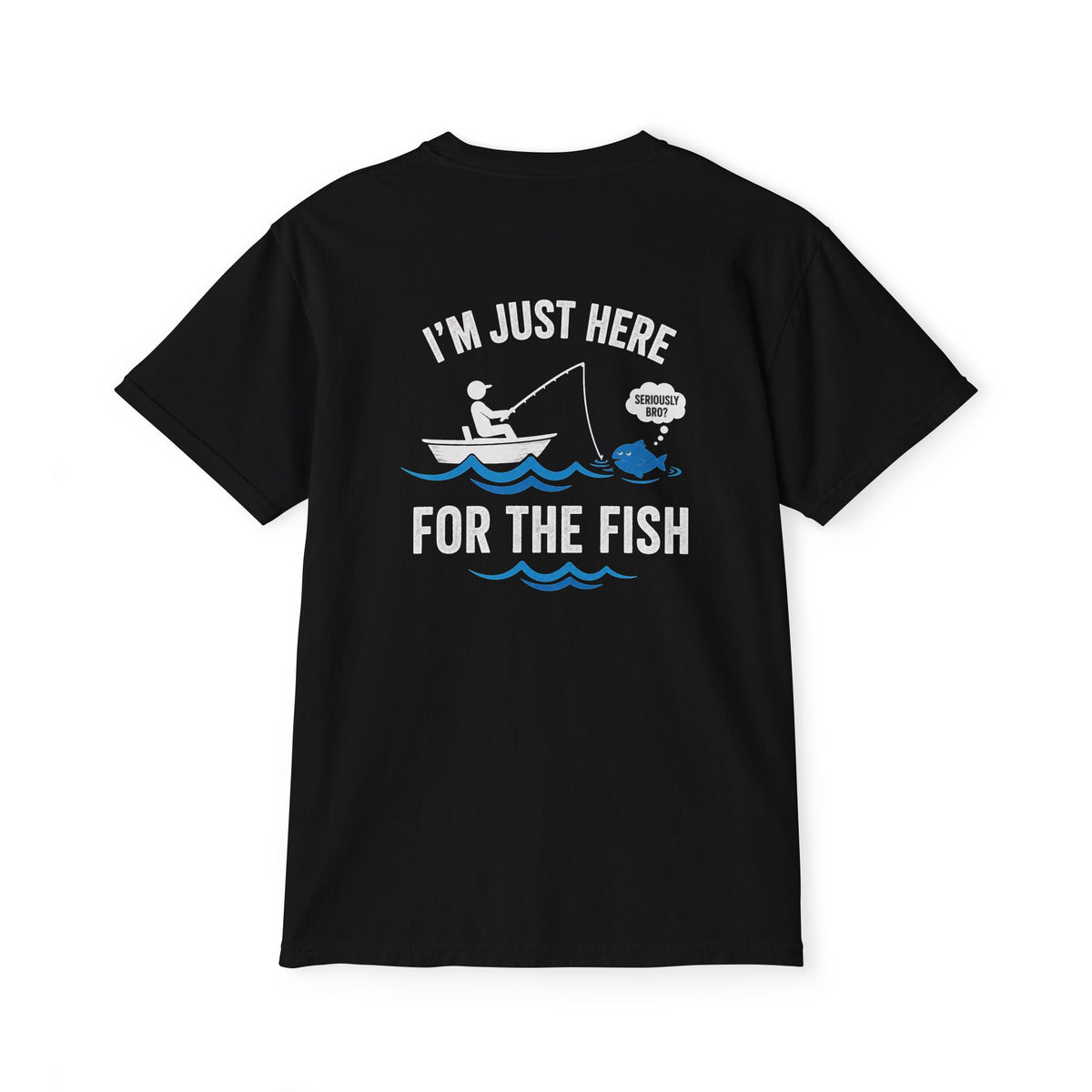 “Just Here" Pocket Tee