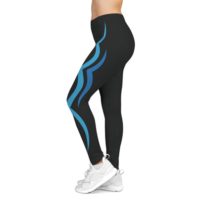 Yuppie Life™ Blue Wave Leggings
